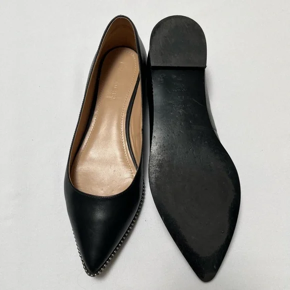 Coach Viviana ball chain leather flats, size 9.5 - Picture 5 of 6